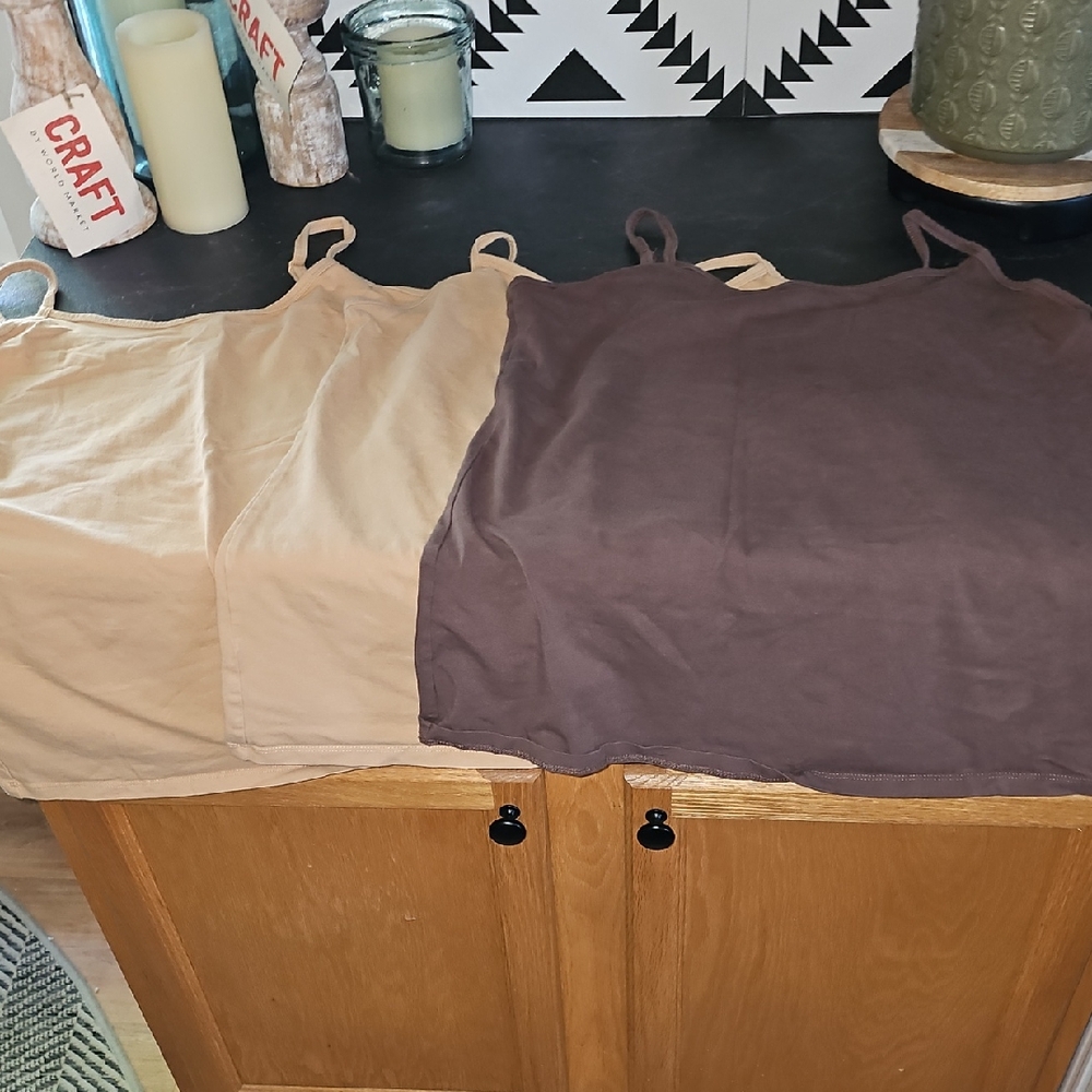 Torrid Foxy Tan and Brown Camisole Set 2x 2